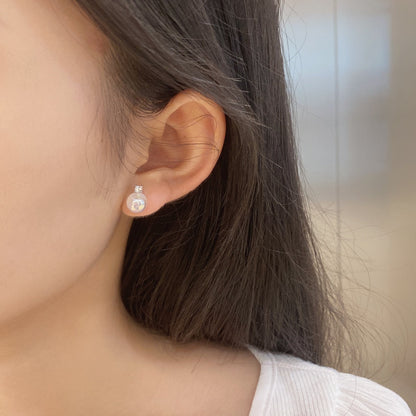 [LuckyStar]Symphony Mermaid Pearl Earrings