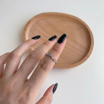 [LuckyStar]Unique Trapezoid Cut Daily Ring