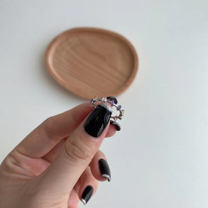 [LuckyStar]Unique Trapezoid Cut Daily Ring