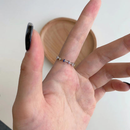 [LuckyStar]Unique Trapezoid Cut Daily Ring