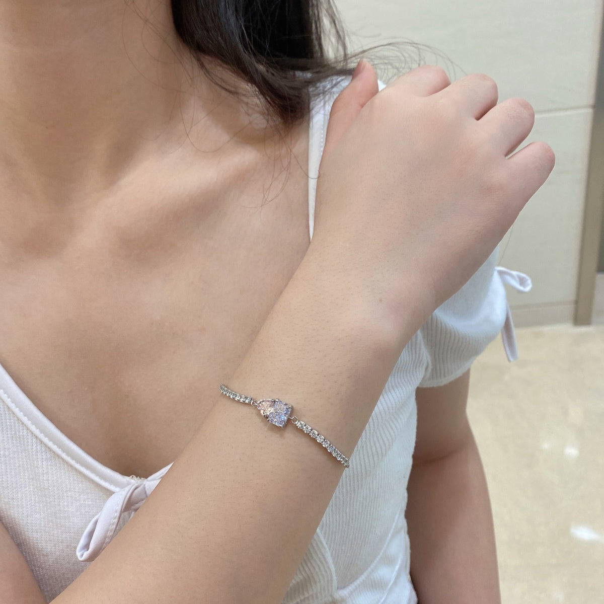 [LuckyStar]Dazzling Unique Multi Shape Lover Bracelet