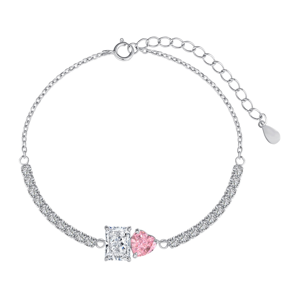 [LuckyStar]Dazzling Unique Multi Shape Lover Bracelet