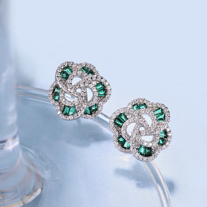 [LuckyStar]Exquisite Flower Shape Daily Earrings