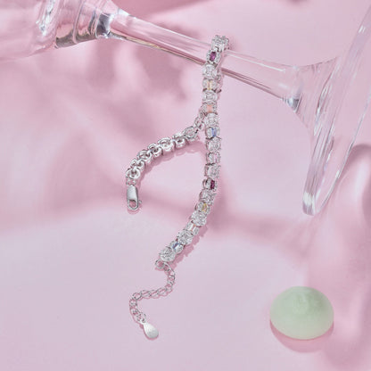 [LuckyStar]Dazzling Radiant Multi Cut Daily Bracelet