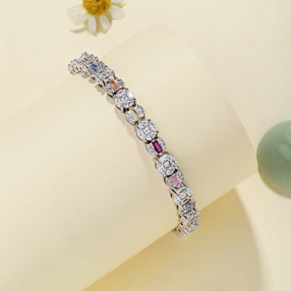 [LuckyStar]Dazzling Radiant Multi Cut Daily Bracelet