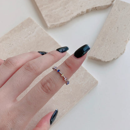 [LuckyStar]Unique Trapezoid Cut Daily Ring