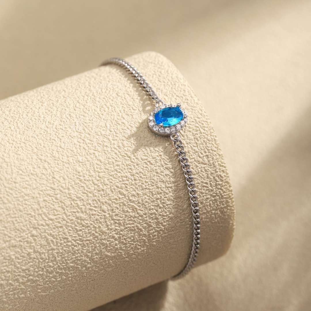 [LuckyStar]Exquisite Oval Shape Bracelet