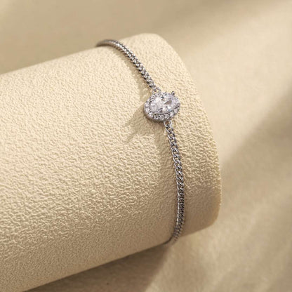 [LuckyStar]Exquisite Oval Shape Bracelet
