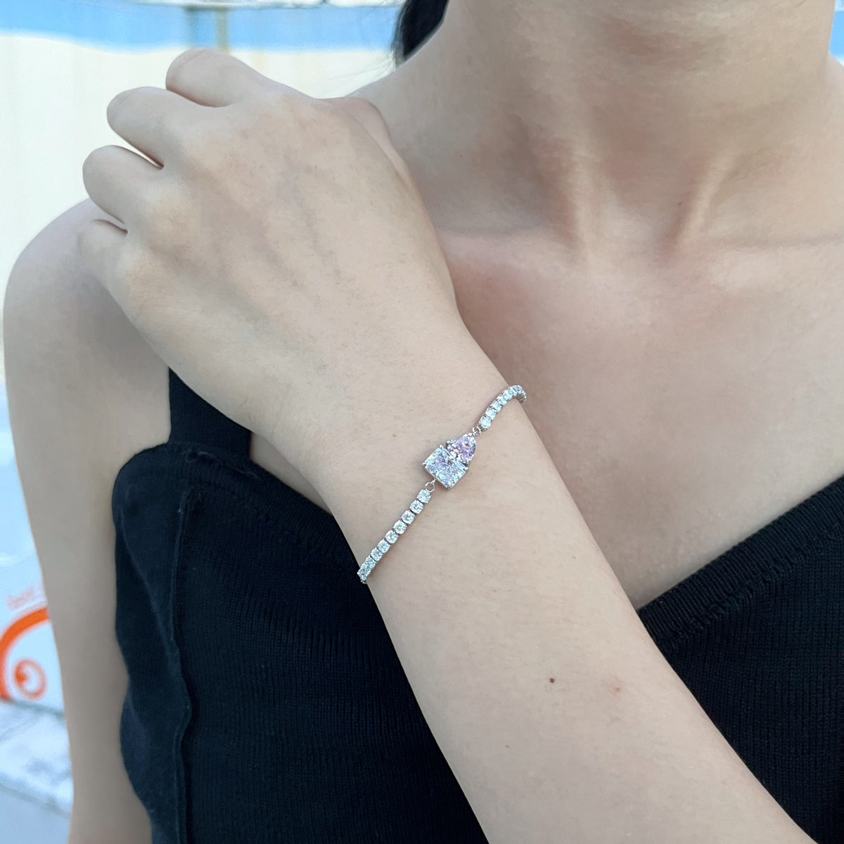 [LuckyStar]Dazzling Unique Multi Shape Lover Bracelet