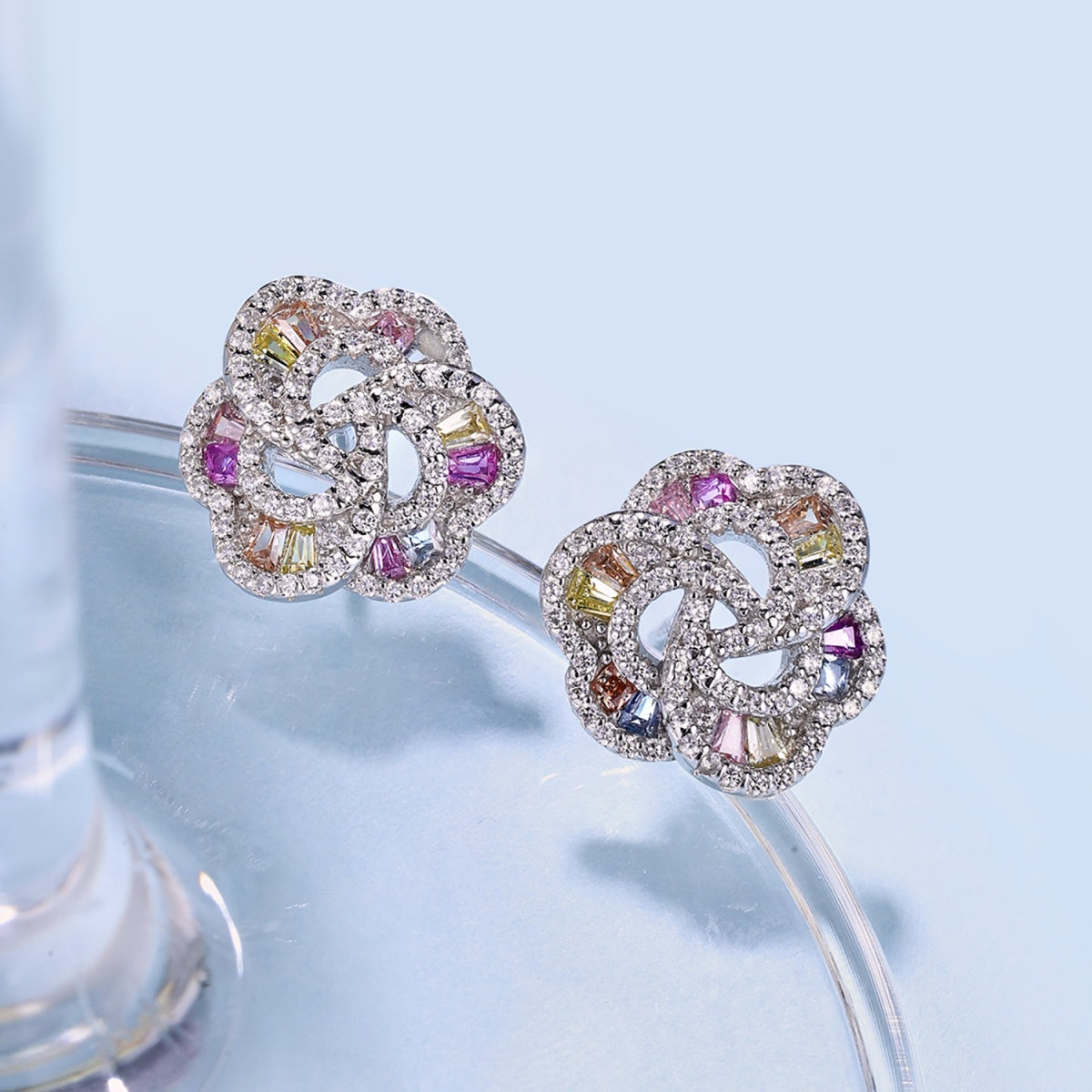 [LuckyStar]Exquisite Flower Shape Daily Earrings