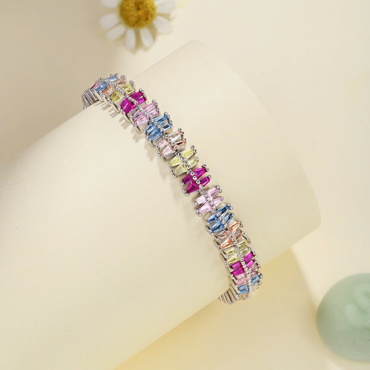 [LuckyStar]Sparkling Exquisite Multi Cut Party Bracelet