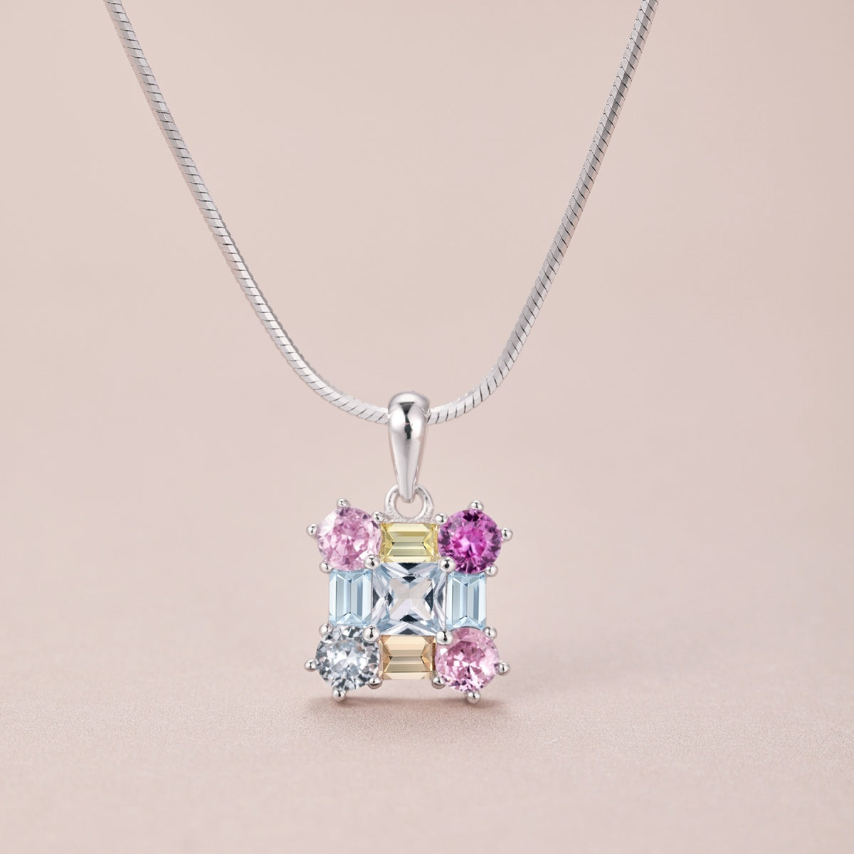 [LuckyStar]Gorgeous Multi Colorful Necklace