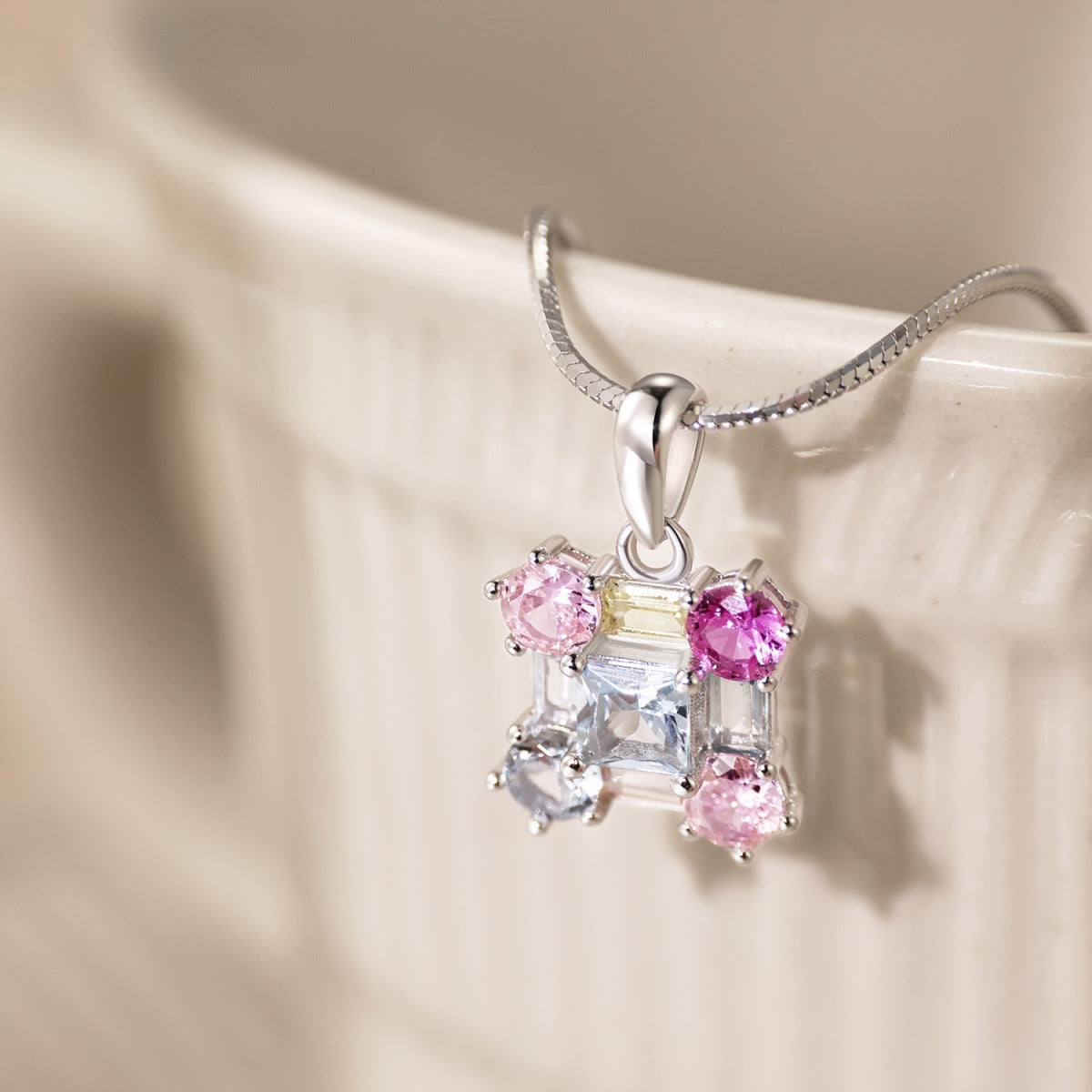 [LuckyStar]Gorgeous Multi Colorful Necklace