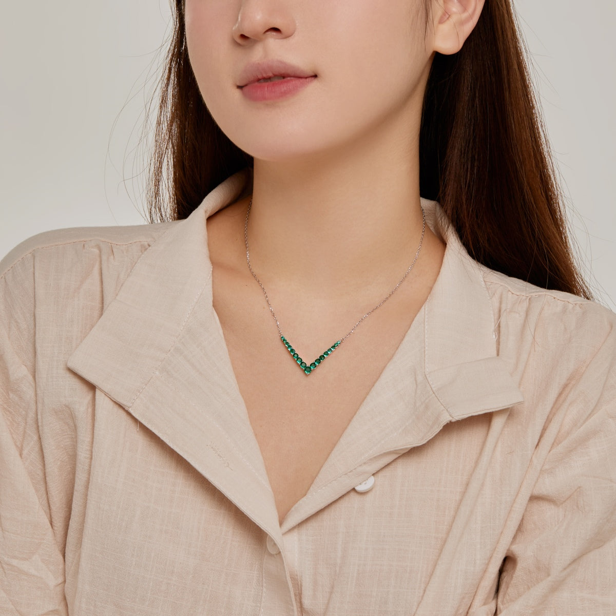 [LuckyStar]Ornate Round Cut Necklace