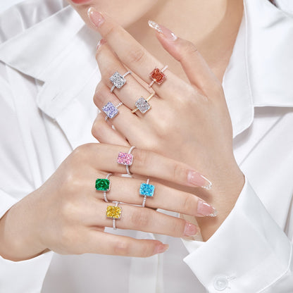 [LuckyStar]4,0 Karat Luxuriöser Verlobungsring