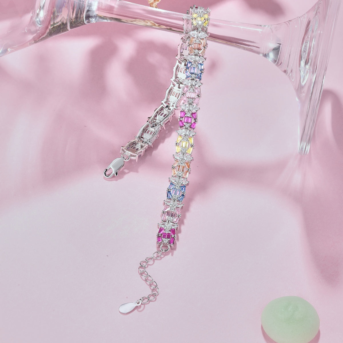[LuckyStar]Delicate Colorful Multi Cut Party Bracelet