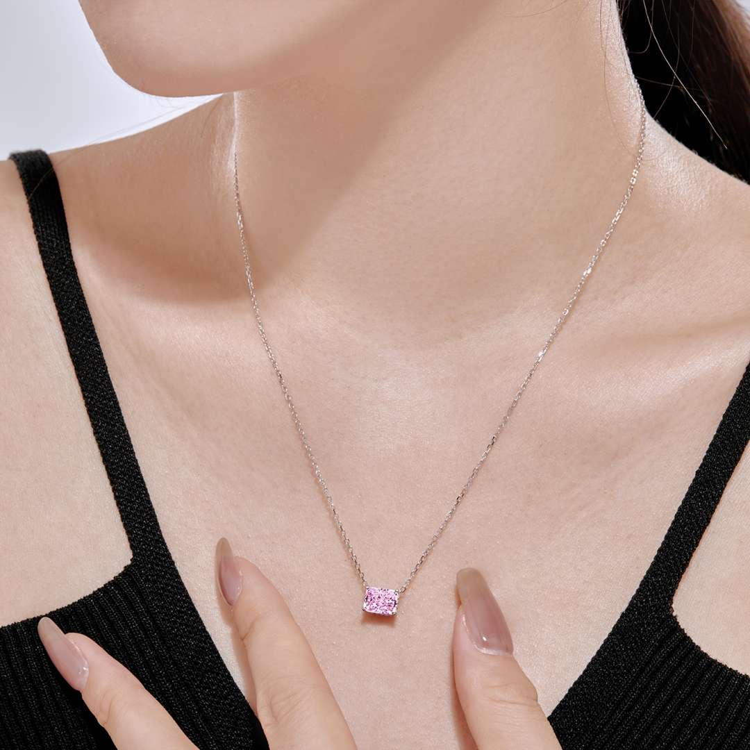 [LuckyStar]Luxurious Square Shape Colorful Necalack
