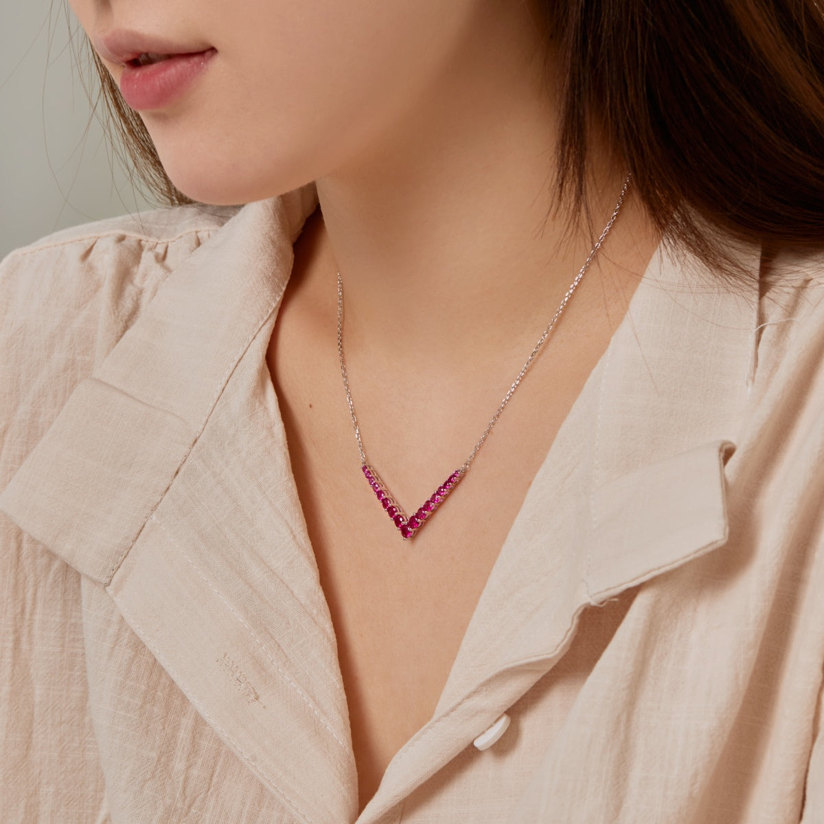 [LuckyStar]Ornate Round Cut Necklace