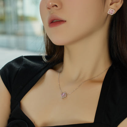 [LuckyStar]Spliced Lucky Four-Leaf Clover Versatile Necklace