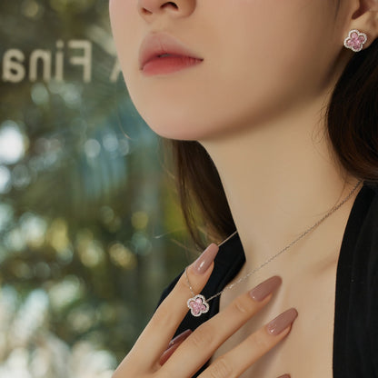 [LuckyStar]Spliced Lucky Four-Leaf Clover Versatile Necklace