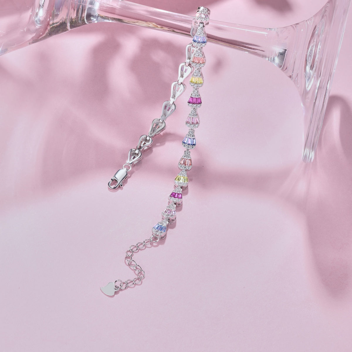 [LuckyStar]Radiant Water Drop Shape Daily Bracelet