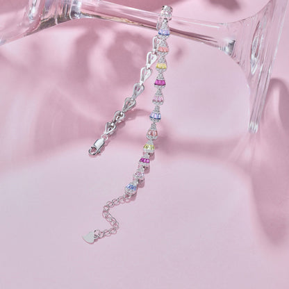 [LuckyStar]Radiant Water Drop Shape Daily Bracelet