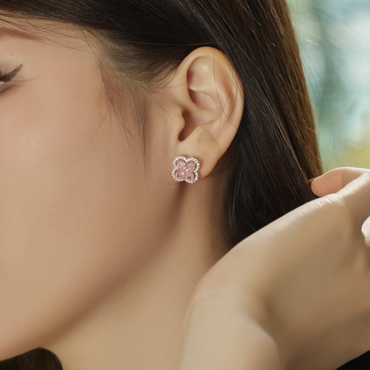 [LuckyStar]Lucky Four-Leaf Clover Exquisite Earrings