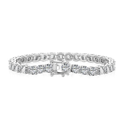 [LuckyStar]Ornate Sparkling Round Cut Wedding Bracelet