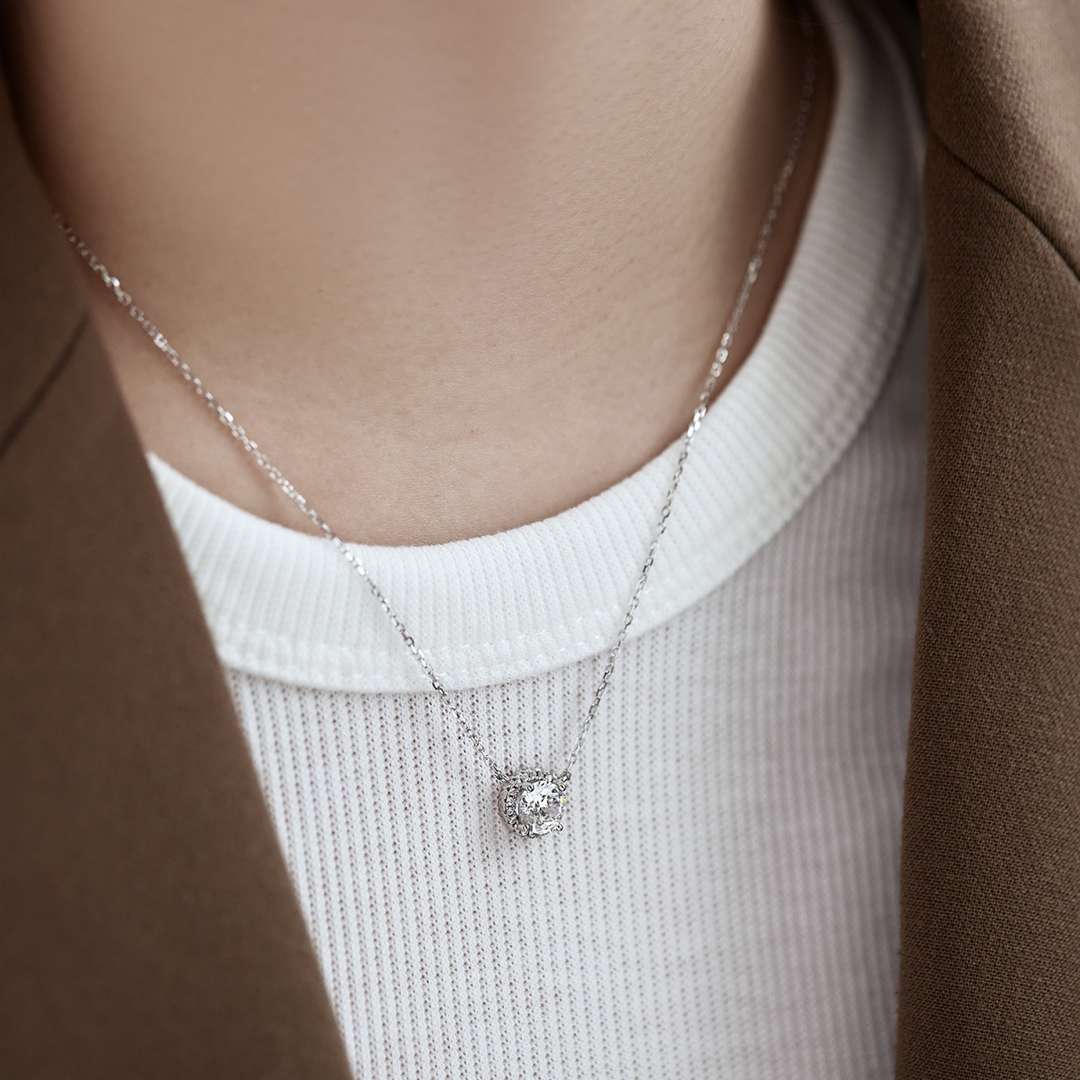 [LuckyStar]Luxurious Round Cut Necklace