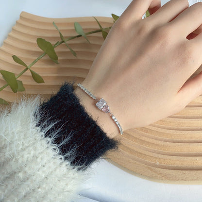[LuckyStar]Dazzling Unique Multi Shape Lover Bracelet