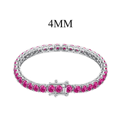 [LuckyStar]Radiant Colorful Round Cut Party Bracelet