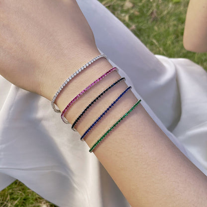 [LuckyStar]Radiant Colorful Round Cut Party Bracelet