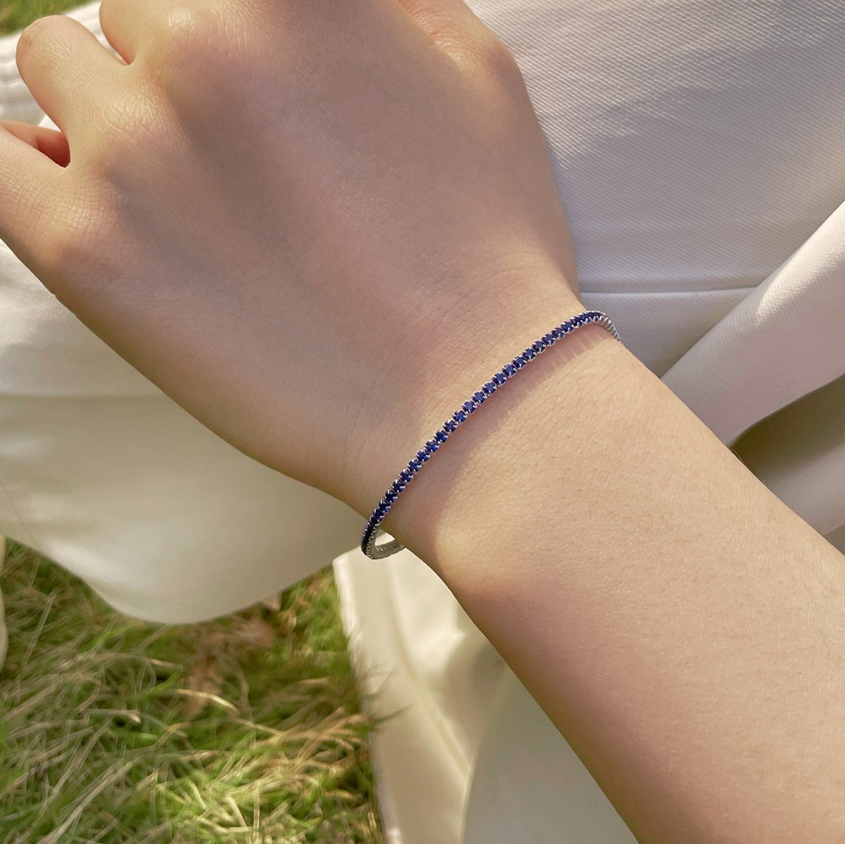 [LuckyStar]Radiant Colorful Round Cut Party Bracelet