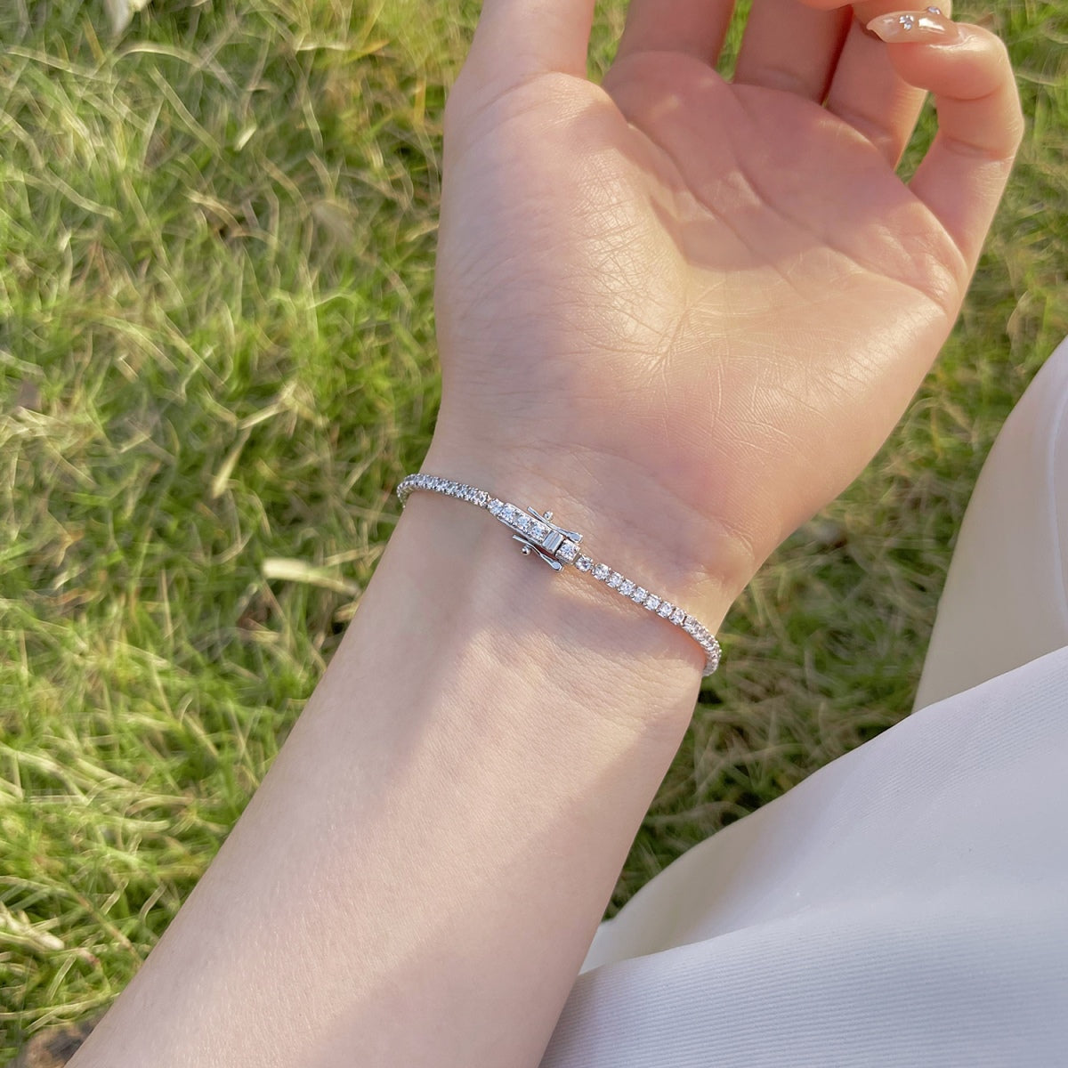 [LuckyStar]Radiant Colorful Round Cut Party Bracelet