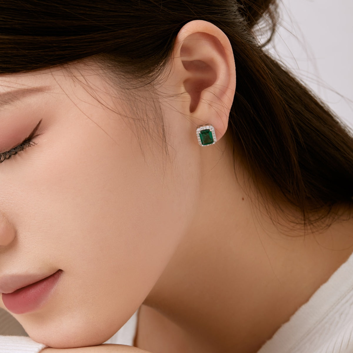 [LuckyStar]Luxurious Dainty Emerald Cut Banquet Earrings