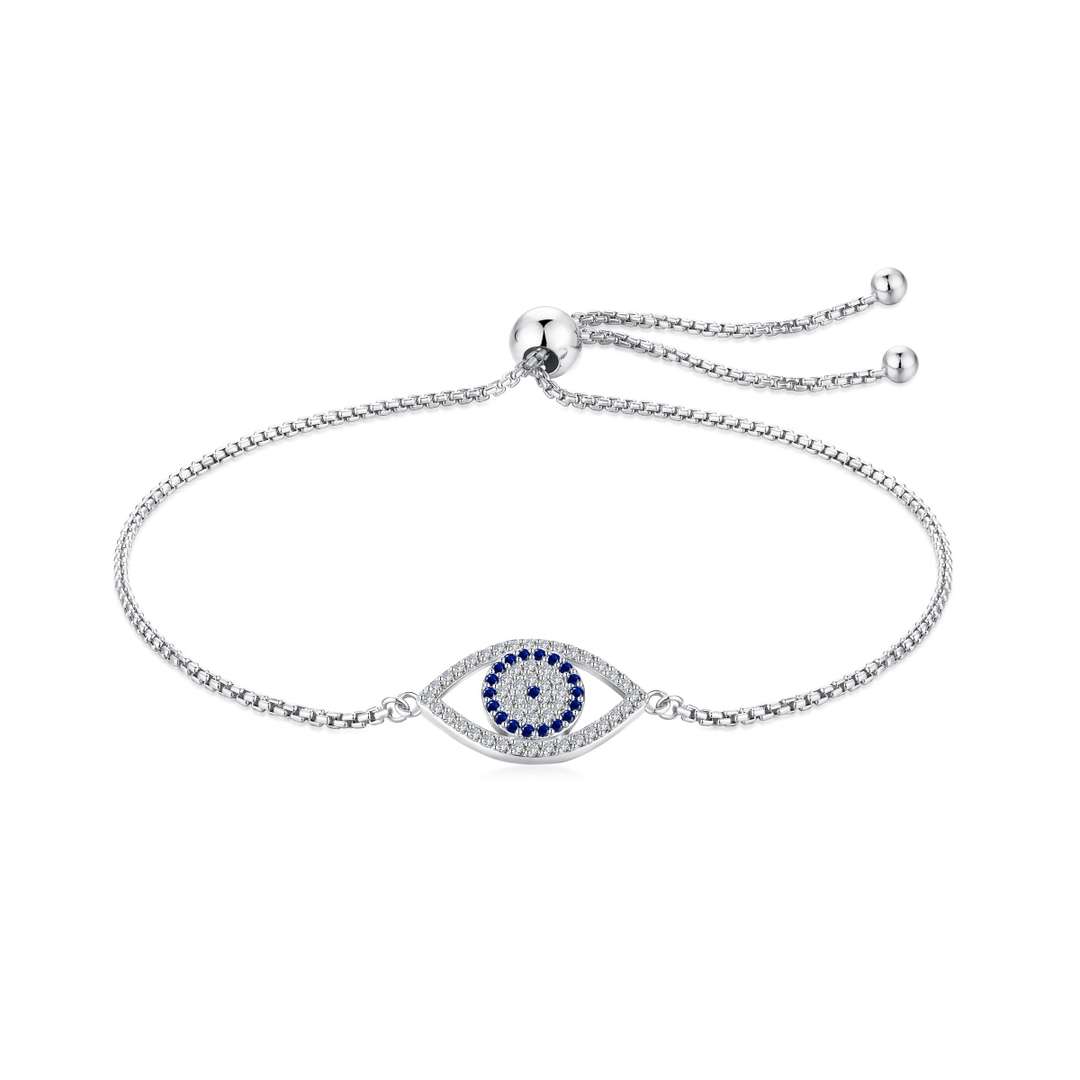 [LuckyStar]Dazzling Eye Shape Necklace