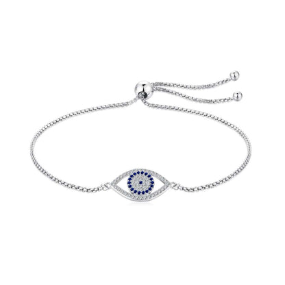 [LuckyStar]Dazzling Eye Shape Necklace