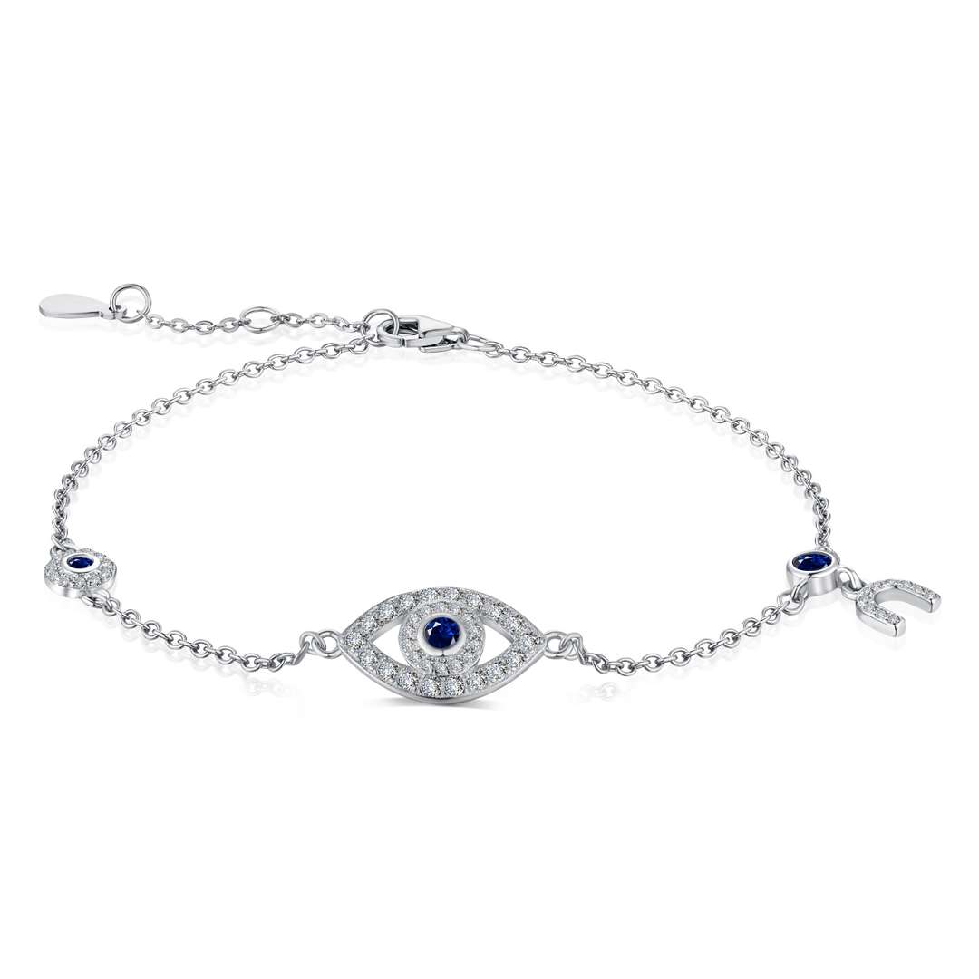 [LuckyStar]Dainty Eye Shape Necklace