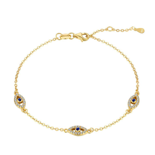 [LuckyStar]Evil Eye Shape Pendent Necklace