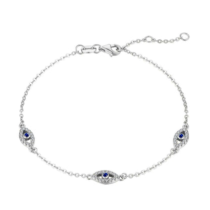 [LuckyStar]Evil Eye Shape Pendent Necklace