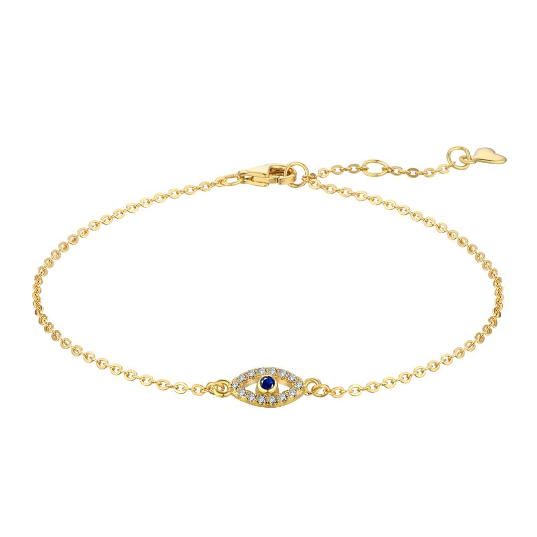 [LuckyStar]Evil Eye Shape Necklace