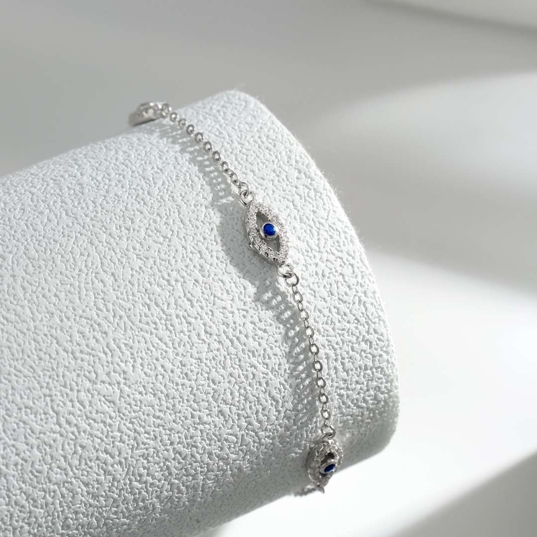[LuckyStar]Evil Eye Shape Pendent Necklace
