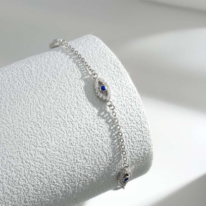 [LuckyStar]Evil Eye Shape Pendent Necklace