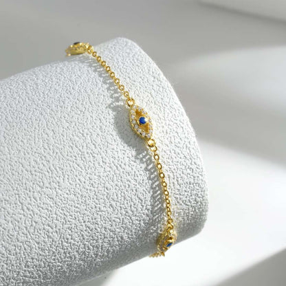 [LuckyStar]Evil Eye Shape Pendent Necklace