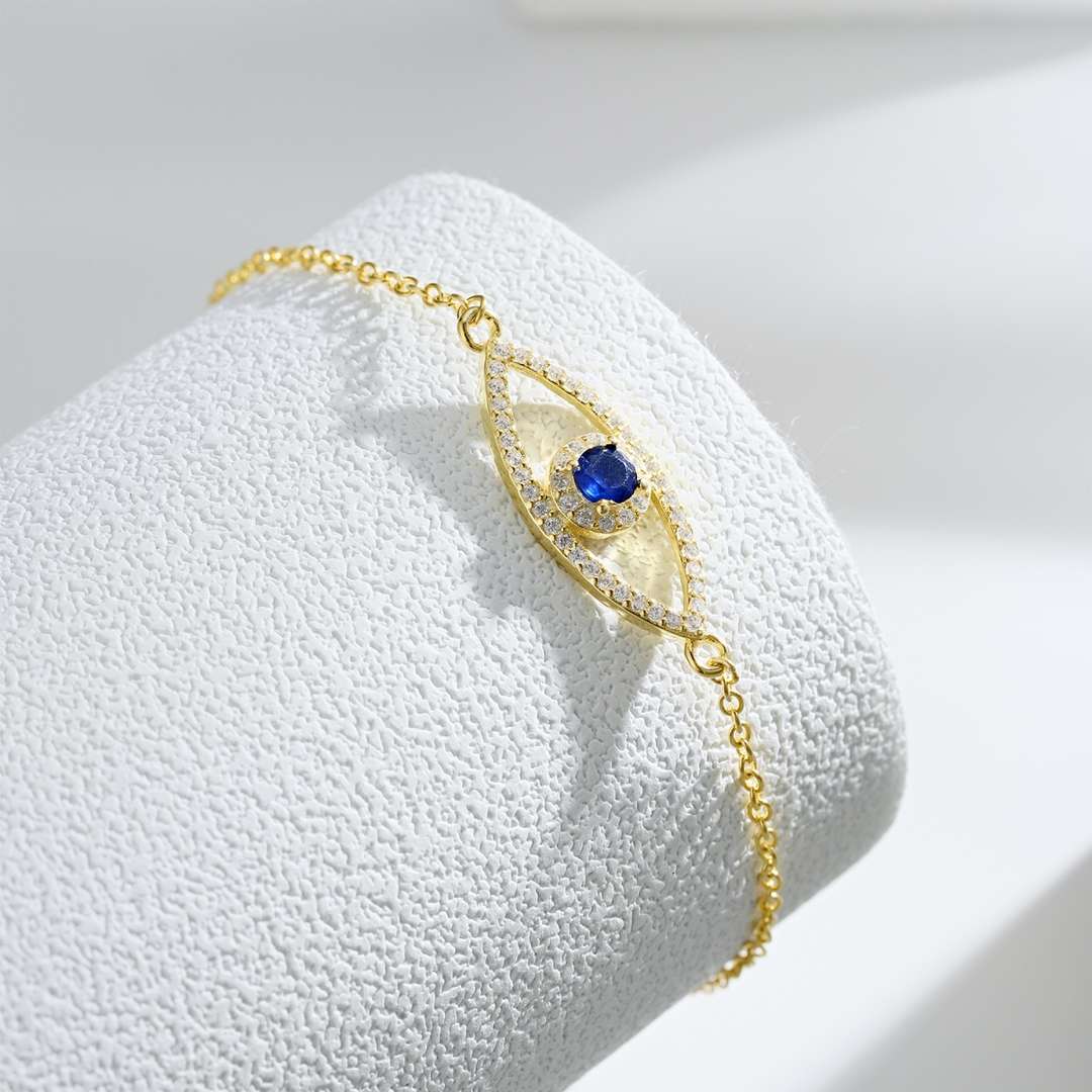[LuckyStar]Devil's Eye Hollow Design Bracelet