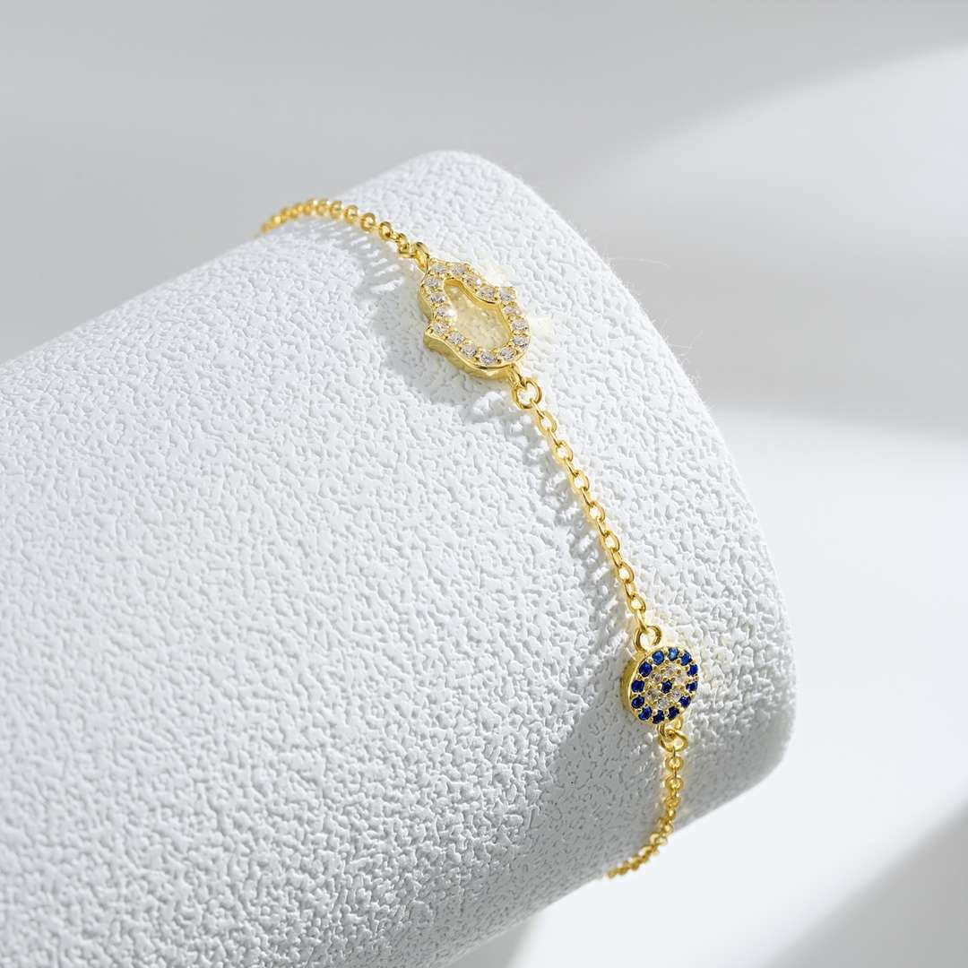 [LuckyStar]Gost Shape & Round Shape Necklace
