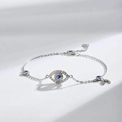 [LuckyStar]Dainty Eye Shape Necklace