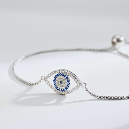 [LuckyStar]Dazzling Eye Shape Necklace