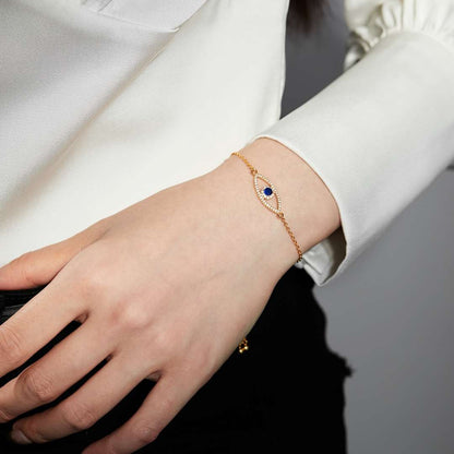 [LuckyStar]Devil's Eye Hollow Design Bracelet