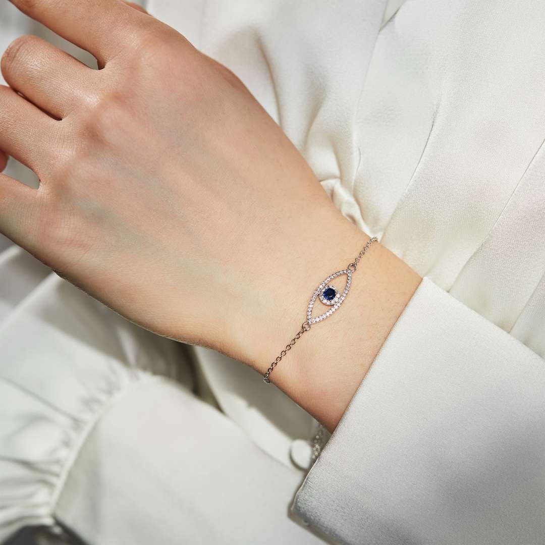 [LuckyStar]Devil's Eye Hollow Design Bracelet